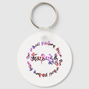 Chaveiro Zumbido do padme do OM mani