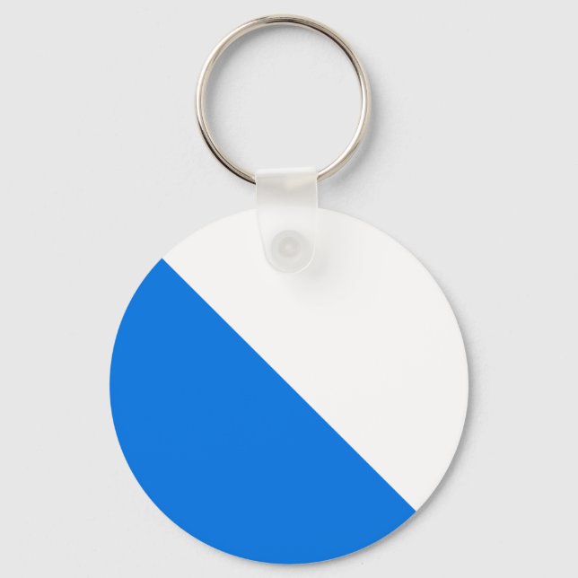Chaveiro Zürich, bandeira da Suiça (Frente)