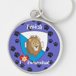 Chaveiro Zürich Schweiz Suiça Schlüsselanhänger