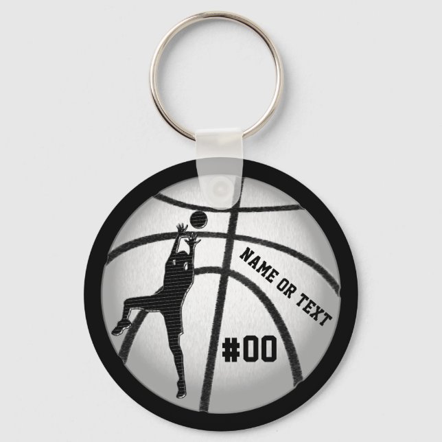 Chaveiros de basquete para crianças mudam para a c (Frente)