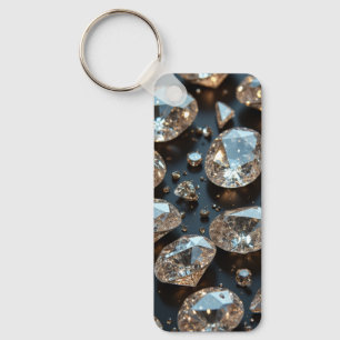 Chaveiros de diamante parecem um luxo de diamante