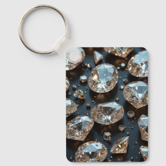 Chaveiros de diamante parecem um luxo de diamante 