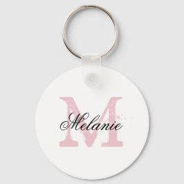 Chaveiros de letras monogramas de nome personaliza