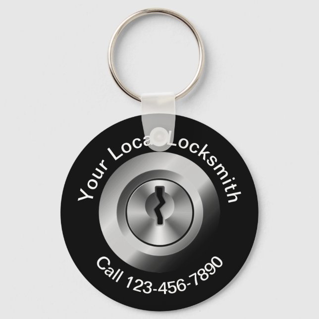 Chaveiros de Orçamento do Tema do Locksmith de pro (Frente)