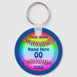 CHAVEIROS de Softball Cute PERSONALIZADOS 4 Caixas