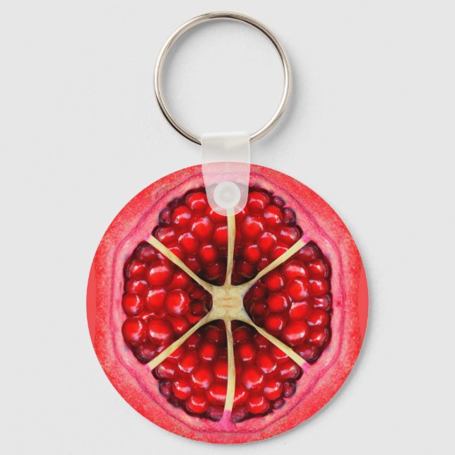 Chaveiros de Tema de Pomegranato Engraçados (Frente)