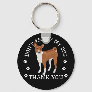 Chaveiros Funny Basenji