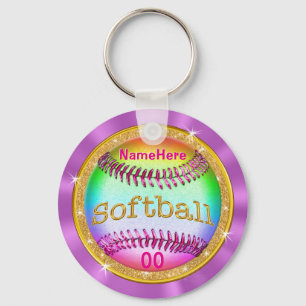 Chaveiros legal PERSONALIZADOS Multicolor Softball