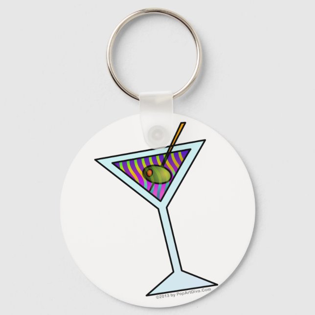 Chaveiros MARTINI ART Personalizáveis (Frente)