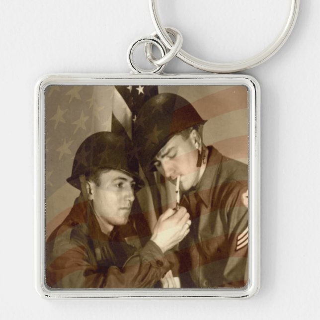 Chaveiros militares Vintage (Frente)