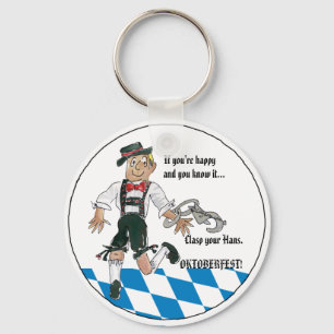 Chaveiros personalizados Blue Oktoberfest