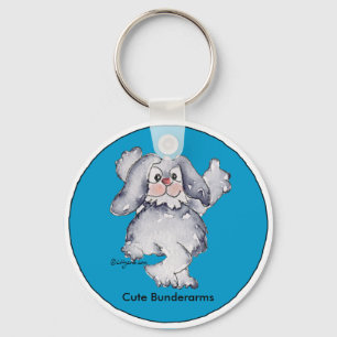 Chaveiros personalizados bonitos do coelho dos