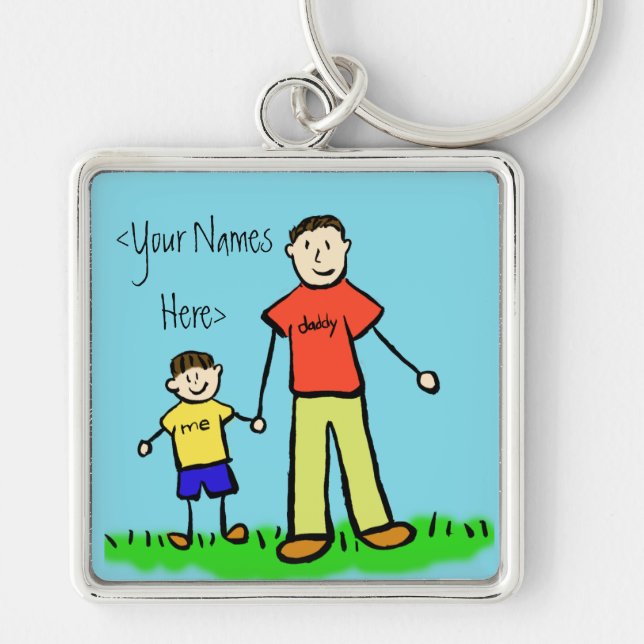 Chaveiros Personalizados de Personalidades da Famí (Frente)