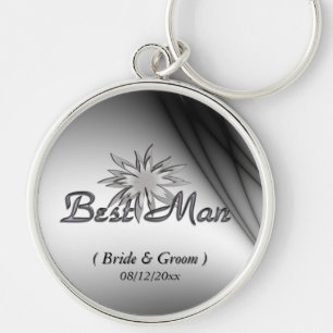 Chaveiros Personalizados de Preto e Branco