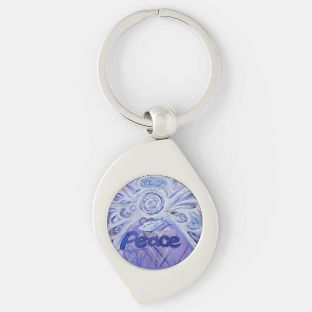 Chaveiros Personalizados do Word Angel do Peace Gu (Frente)