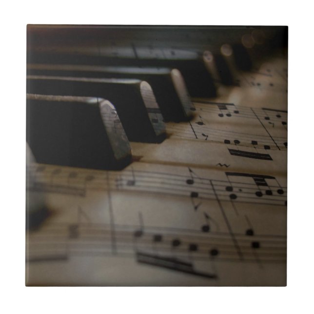 Chaves Anticas para Piano de Música (Frente)