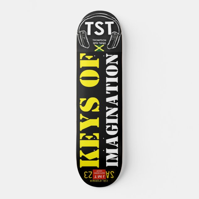CHAVES DA IMAGINAÇÃO Skateboard (Frente)