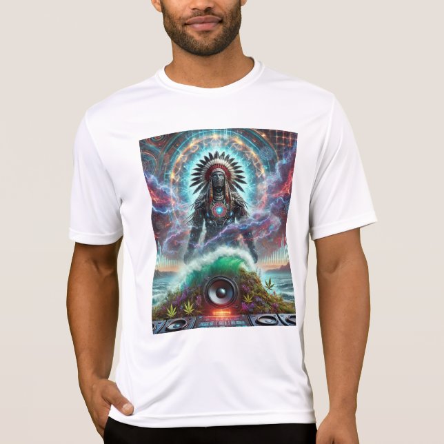 Chaves das Primeiras Nações e Camiseta de brisa (Frente)