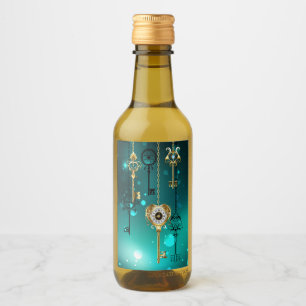 Chaves de Esqueleto Anticas em Fundo Verde