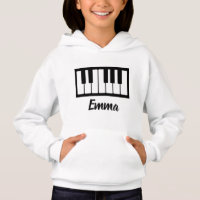 Chaves de Piano do Pianista de Nome Personalizado