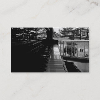 CHAVES do PIANO - modelo de cartão de negócios