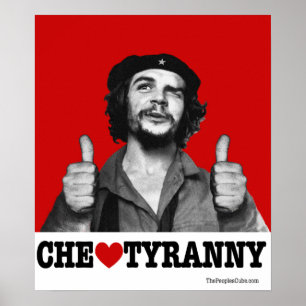 Che Guevara - poster da tirania do coração de Ch