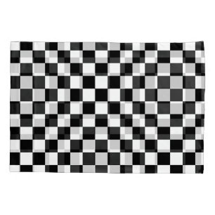 Checkered clássico eu sangro competindo o branco
