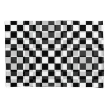 Checkered clássico eu sangro competindo o branco