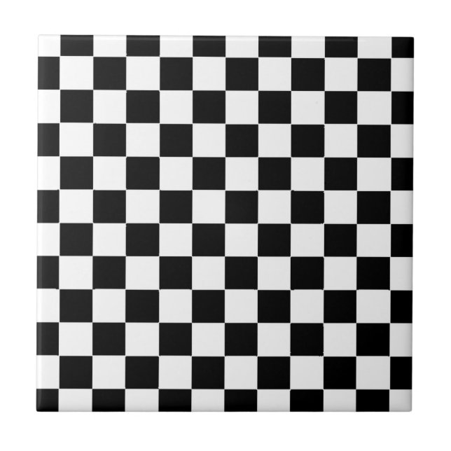 Checkered Flag Racing Chess Checkers Chessboard (Frente)