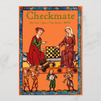 Checkmate - convite do competiam da xadrez
