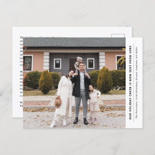 Cheer é agora daqui Anúncio móvel de feriado