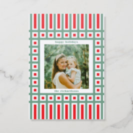 Cheerful Red and Green