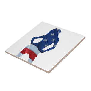 Cheerleader americano em qualquer cor