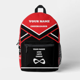 CHEERLEADER BACKPACK VIVE LOVE CHEER red
