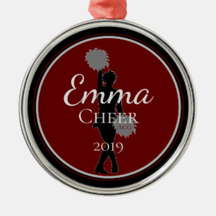 Cheerleader do ornamento do elogio