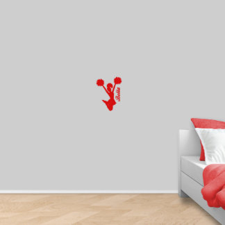Cheerleader E Nome X-Small Wall Decal