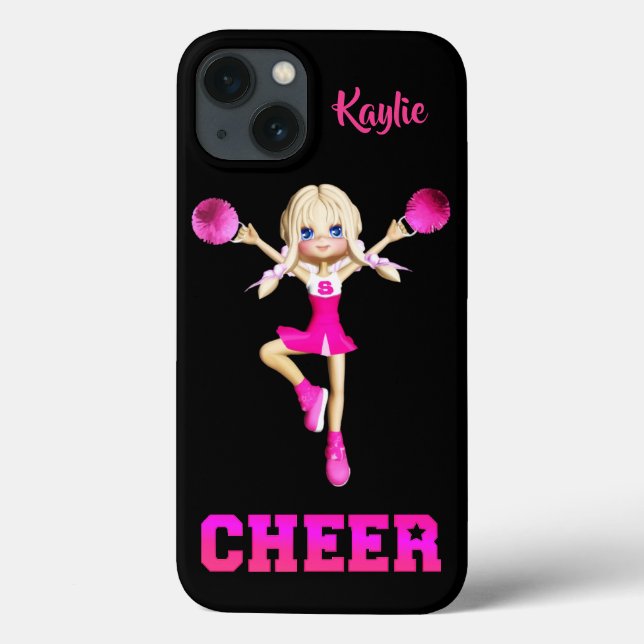 Cheerleader Louro Cute Personalizado (Verso)