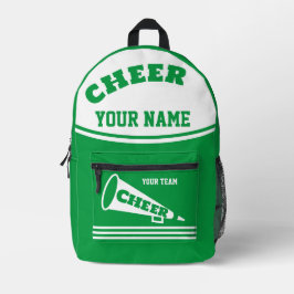 Cheerleader personalizado verde para animação da m