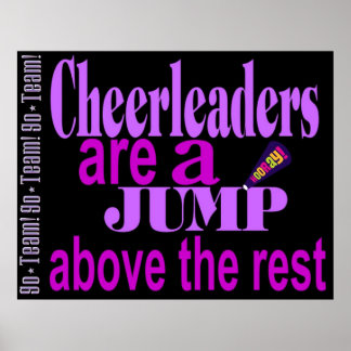 Cheerleader Poster Wall Decortion