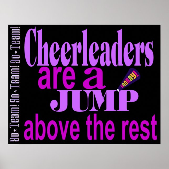 Cheerleader Poster Wall Decortion (Frente)