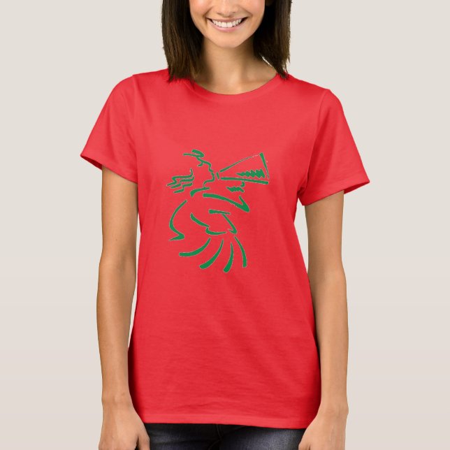 Cheerleader T Camisa (Frente)