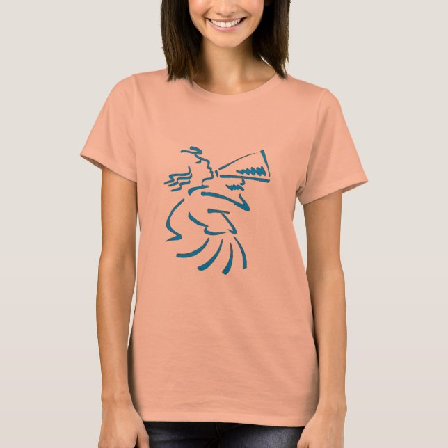Cheerleader T Camisa (Frente)