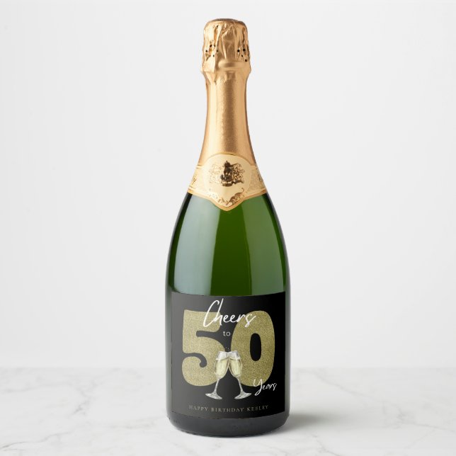 Cheers To 50 Years Black Gold  (Frente)