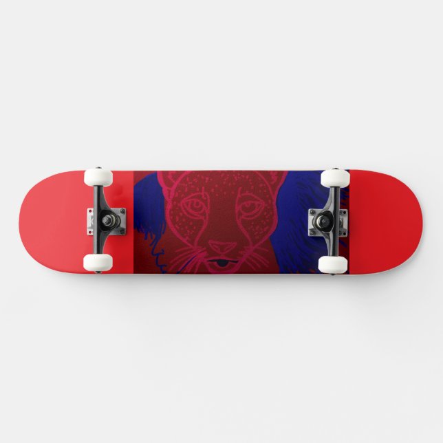 Cheetah Girl Espírito Skateboard (Horz)