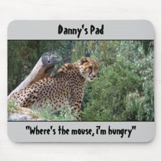 Cheetah Mousepad "Onde está o rato, estou com fome