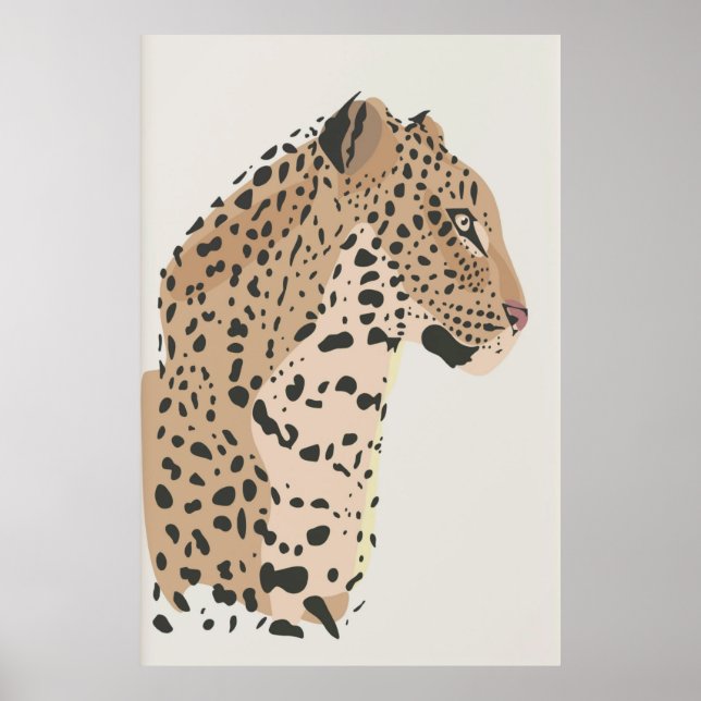 Cheetah Poster, Cheetah Impressão (Frente)