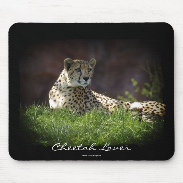 Cheetah Wild Cat Mousepad (Frente)