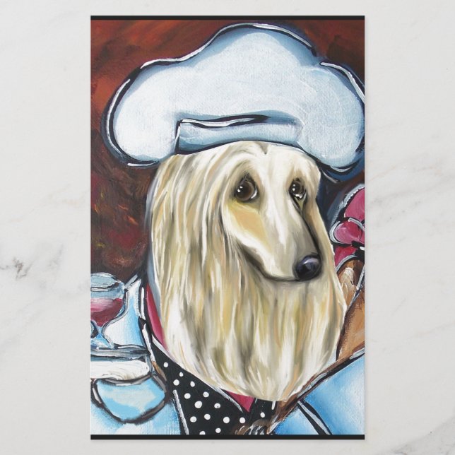 Chef Afghan Hound (Frente)
