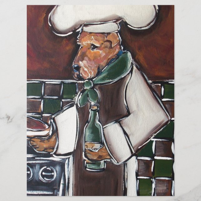 Chef Airedale (Frente)