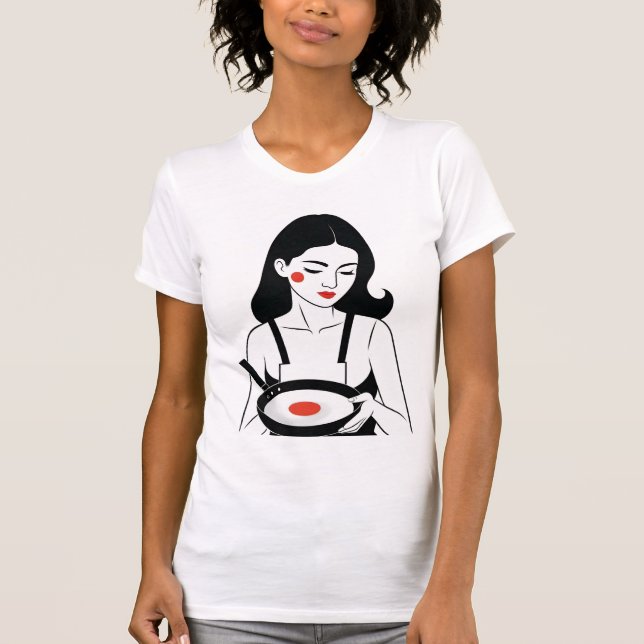 Chef - Camiseta feminina (Frente)